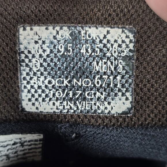 Red Wing Men's 10.5 D Brown Leather Boots 6711 Steel Toe Work Safety slip on - Picture 7 of 12